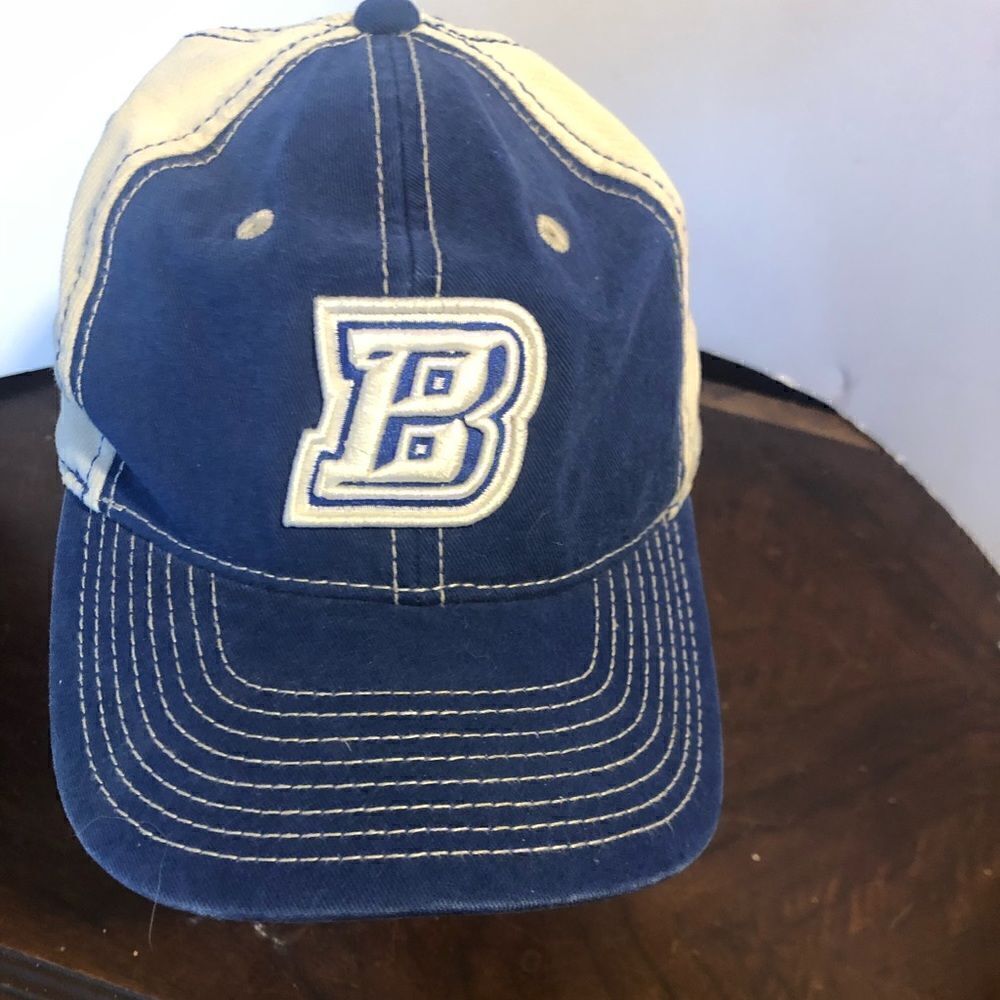Buffalo Bisons youth size baseball cap. Corduroy. Blue and ivory. New Era